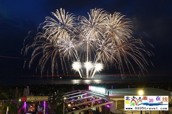 北戴河南戴河?xùn)|戴河煙花焰火沙灘篝火晚會