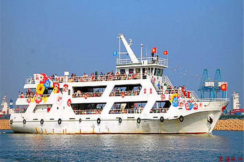 秦皇島北戴河浪淘沙長城號公主號尋仙號求仙號游船